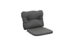 Cane-line Basket / Moments / Ocean Set de coussins pour Fauteuil repas (5417Y) Grey (AirTouch) 