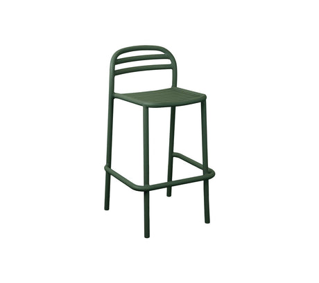 Cane-line Bliss Chaise haute de bar (11453) Dark green 