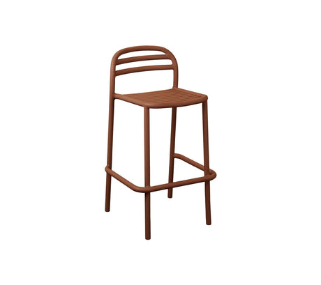 Cane-line Bliss Chaise haute de bar (11453) Desert red 
