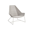 Cane-line Breeze Fauteuil Lounge Haut dossier, coussins non inclus (5469) Sand (Résine tressée - Weave) 
