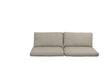 Cane-line Chester Set de coussins pour Canapé 3 places (5590) Desert sand (Tissu Rise) 