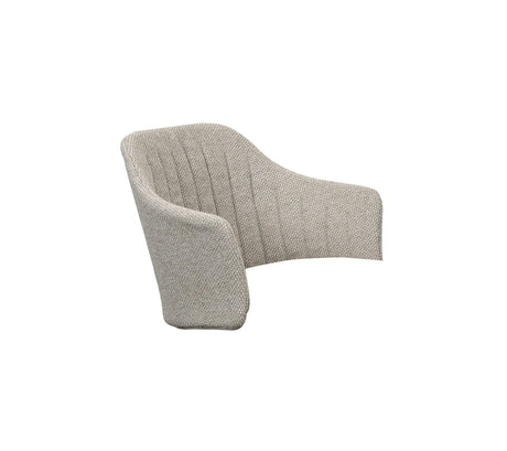 Cane-line Choice Rembourrage de dossier et coussin d'assise pour fauteuil (54500RY) Light Brown ( Rise ) 