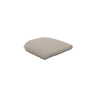 Cane-line Derby/Lansing Coussin d'assise pour Fauteuil repas (5456 / 5412) Taupe (Tissu Free) 