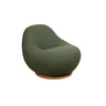 Cane-line Gem Chaise Lounge (54005) Dark Green Rise 