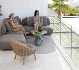 Cane-line Glaze Pied de table basse Ø45cm H:45cm, plateau en sus (50010) 