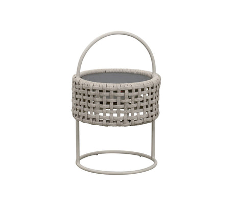 Cane-line Illusion Lamp, Lampe sans fil Solaire, module LED inclus (57100) Soft Rope Sand 