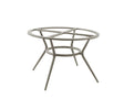 Cane-line Joy Dining Piètement pour Table ronde Ø 120cm et Ø 140cm, plateau en sus (50202) Taupe (Aluminium) 