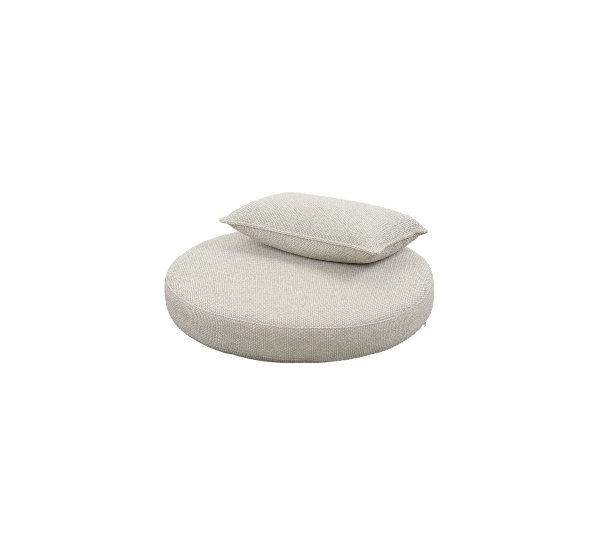 Cane-line Kingston Set de coussins pour Sunchair Fauteuil bas Haut dossier (5449) Desert Sand (Tissu Rise) 