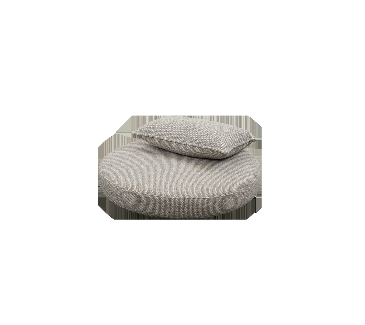 Cane-line Kingston Set de coussins pour Sunchair Fauteuil bas Haut dossier (5449) Light Brown (Tissu Rise) 
