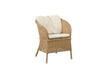 Cane-line Lansing Fauteuil repas (5456), coussin non inclus 
