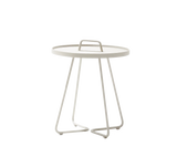 Cane-line On-the-move Side Table Large Ø 52cm H:60cm (5066) Sand 