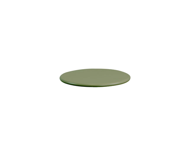 Cane-line Plateau de Table Aluminium rond Ø 45cm Olive Green 
