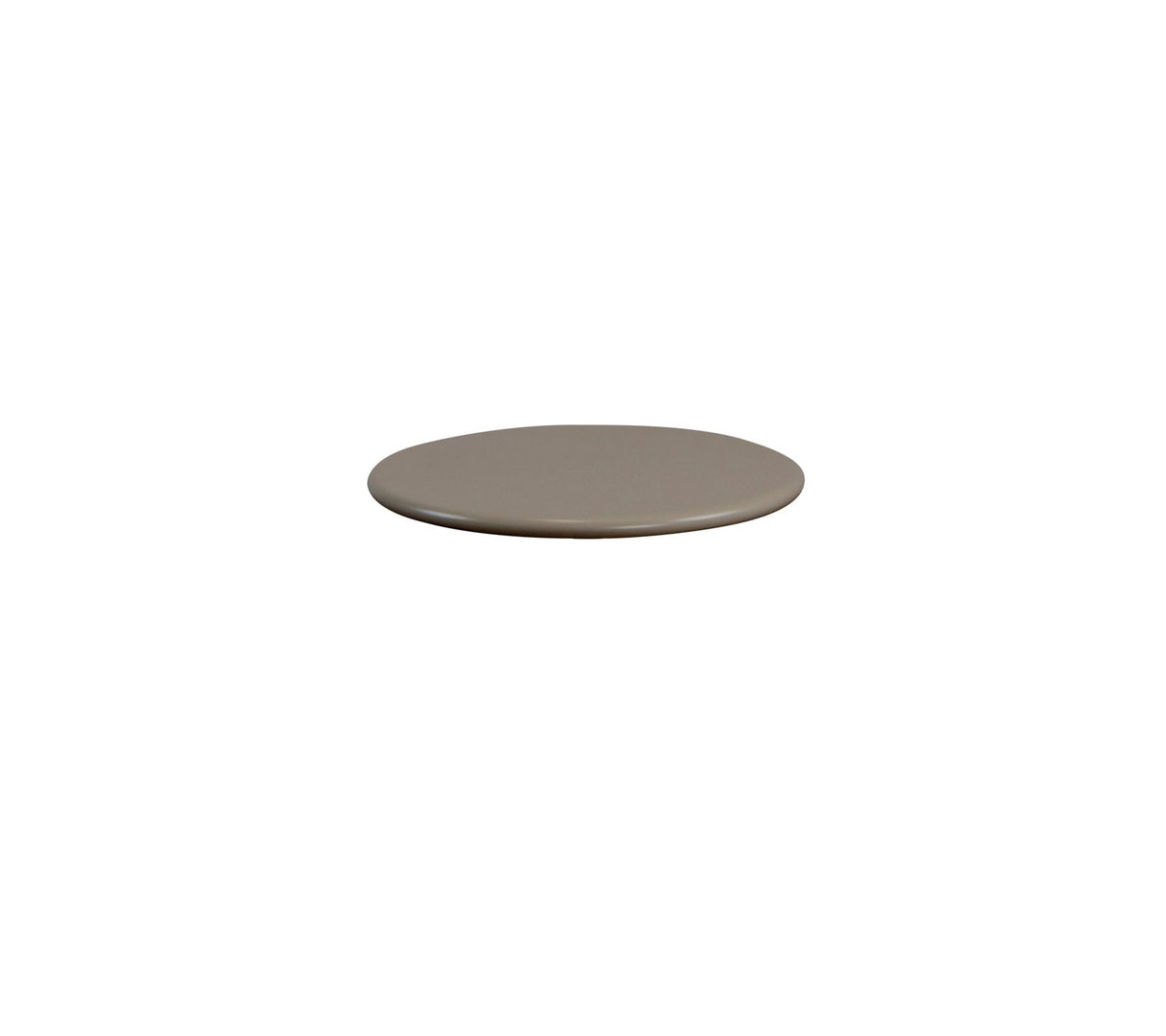 Cane-line Plateau de Table Aluminium rond Ø 45cm Taupe 
