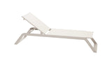 Cane-line Siesta Chaise longue en alu, coussin non inclus (5519) Sand - Tex 