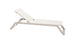 Cane-line Siesta Chaise longue en alu, coussin non inclus (5519) Sand - Tex 