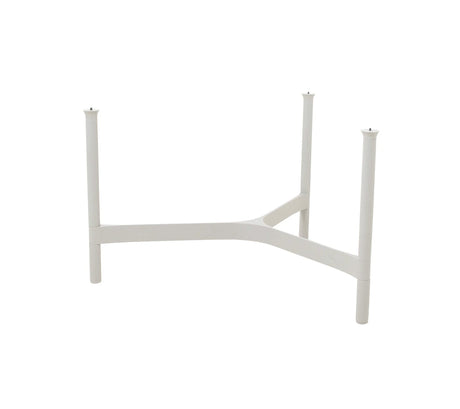 Cane-line Twist Coffee Piètement pour Table basse Large Ø 90cm H:44cm, plateau non inclus (5012) Sand (Aluminium) 