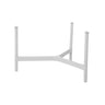 Cane-line Twist Coffee Piètement pour Table basse Large Ø 90cm H:44cm, plateau non inclus (5012) White (Aluminium) 