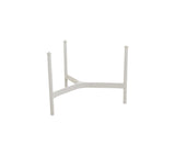 Cane-line Twist Coffee Piètement pour Table basse medium Ø 70cm H:41cm, plateau non inclus (5011) Sand (Aluminium) 