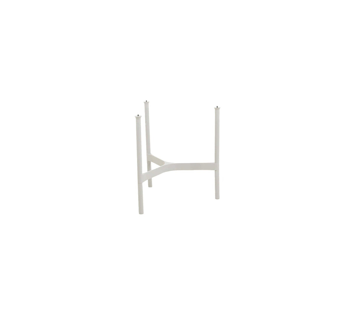 Cane-line Twist Coffee Piètement pour Table basse Small Ø 45cm H:37cm, plateau non inclus (5010) Sand (Aluminium) 