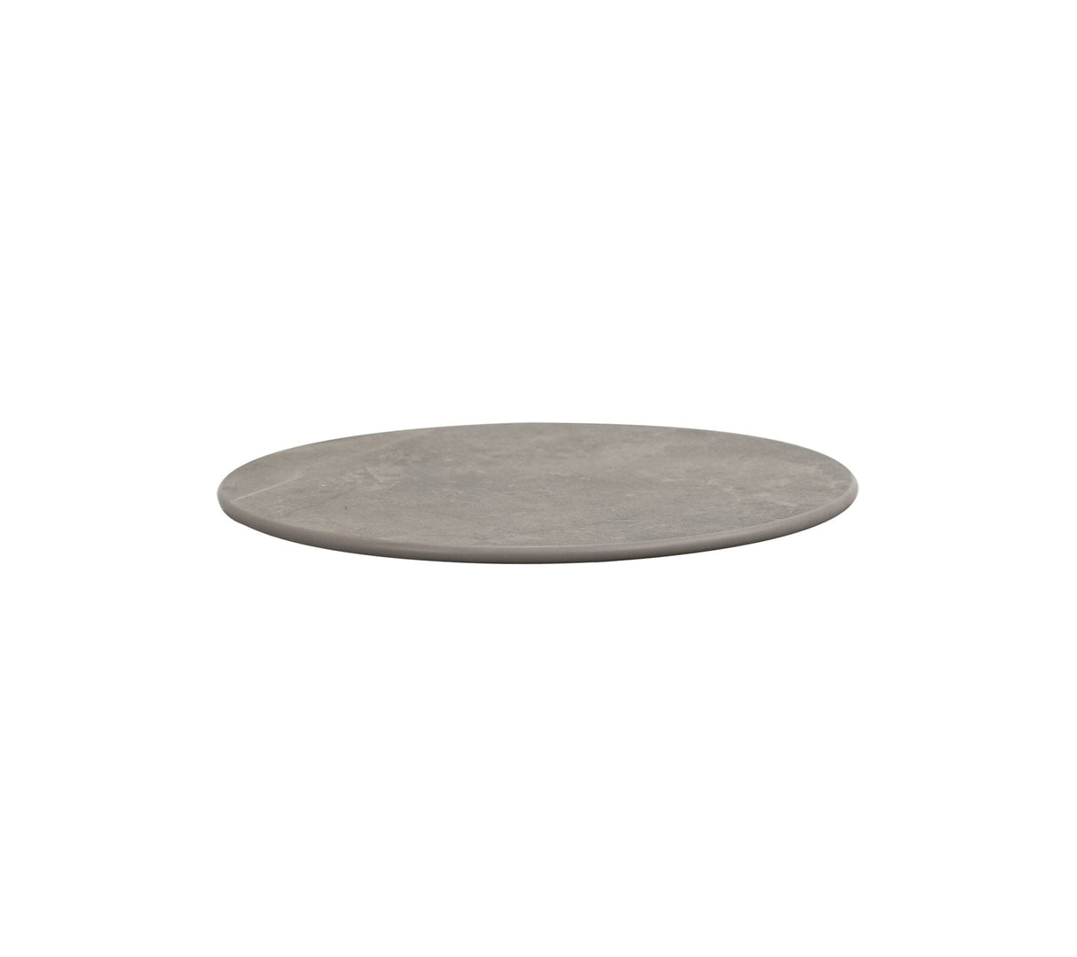 Cane-line Twist/Basket Plateau de Table Céramique rond Ø 45cm Taupe (céramique) 