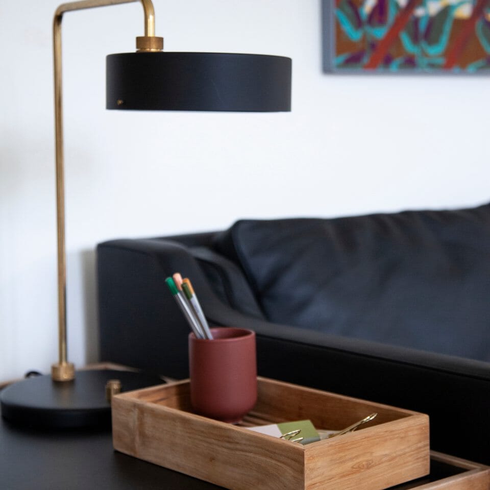 Cinas Bath Plateau 30x16cm teck 