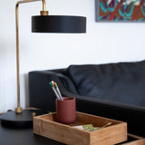 Cinas Bath Plateau 30x16cm teck 