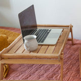 Cinas Classic Bed Tray Plateau 58x36cm Acajou blanc 