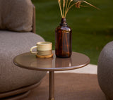 Cane-line Glaze Plateau de Table Glazed Lava Stone rond Ø 45cm