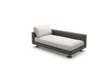 Dedon Paros Right Corner Module, Coussins non inclus Silt 162 / Black Pepper 317