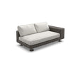 Dedon Paros Left Module, Coussins non inclus Silt 162 / Black Pepper 317