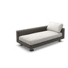 Dedon Paros Left Corner Module, Coussins non inclus Silt 162 / Black Pepper 317