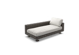 Dedon Paros Left Corner Module, Coussins non inclus Silt 162 / Black Pepper 317