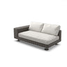 Dedon Paros Right Module, Coussins non inclus Silt 162 / Black Pepper 317