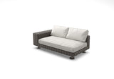 Dedon Paros Right Module, Coussins non inclus Silt 162 / Black Pepper 317