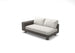 Dedon Paros Right Module, Coussins non inclus Silt 162 / Black Pepper 317