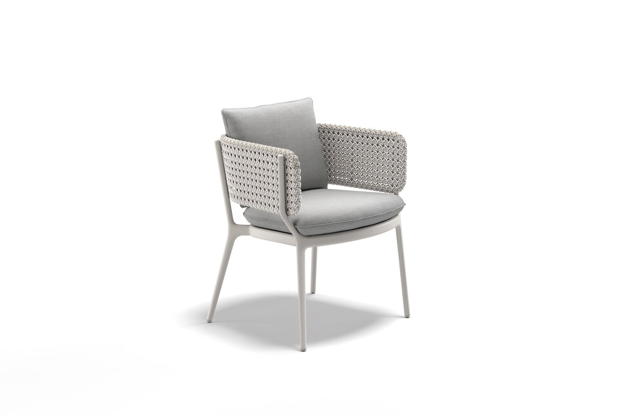 Dedon Bellmonde Fauteuil repas, Coussins en sus Lipari 304 + Summit 210 