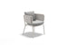 Dedon Bellmonde Fauteuil repas, Coussins en sus Lipari 304 + Summit 210 