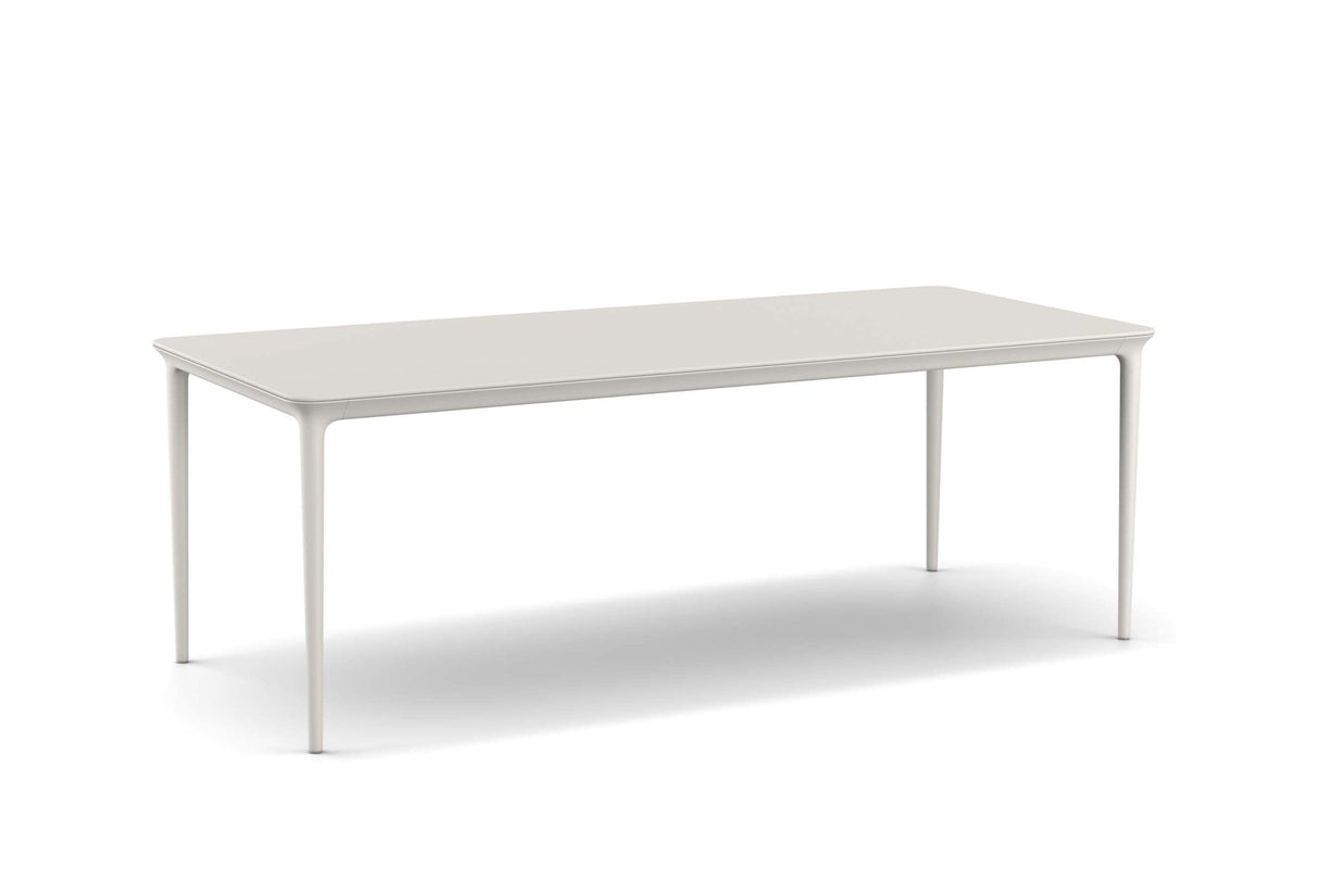 Dedon Bellmonde Table repas L, 220x95cm, avec plateau HPL Lipari 304 