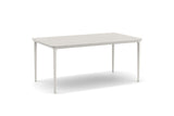 Dedon Bellmonde Table repas M, 170x95cm, avec plateau HPL Lipari 304 - HPL Solid Lipari 310 