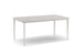 Dedon Bellmonde Table repas M, 170x95cm, avec plateau mineral composite Lipari 304 - Mineral Grey 347 
