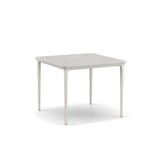 Dedon Bellmonde Table repas S, 95x95cm, avec plateau mineral composite Lipari 304 - Mineral Grey 347 