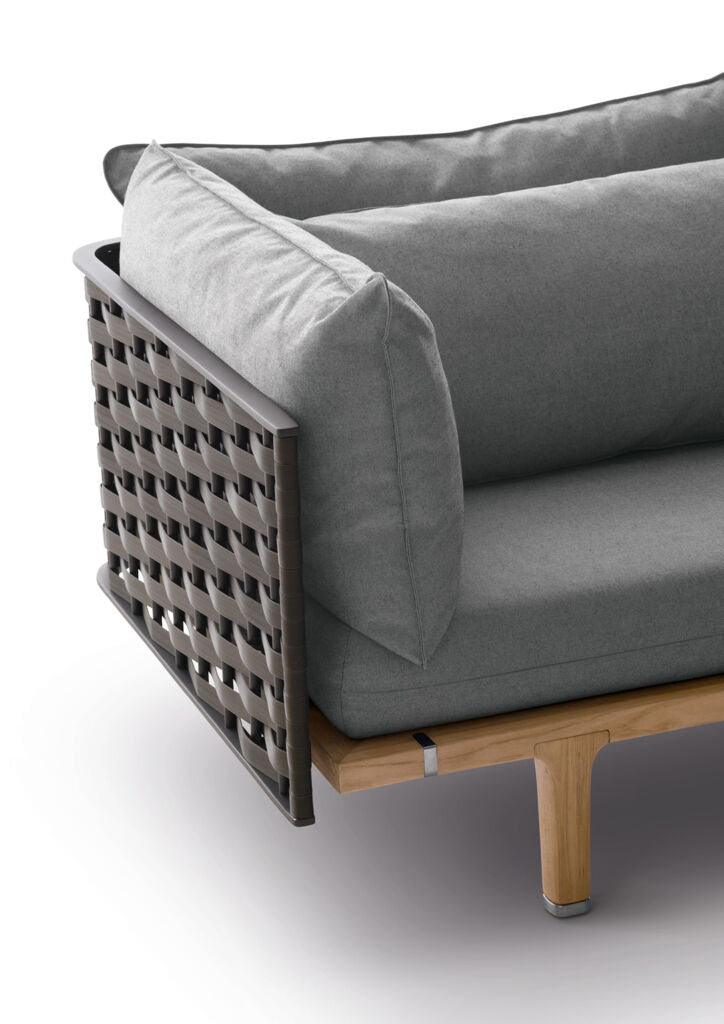 Dedon Sealine Left Module, Coussins non inclus