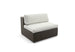 Dedon Lounge Center Module XXL, Coussins non inclus Java 018 