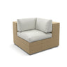 Dedon Lounge Corner Module, Coussins non inclus Bleach 066 