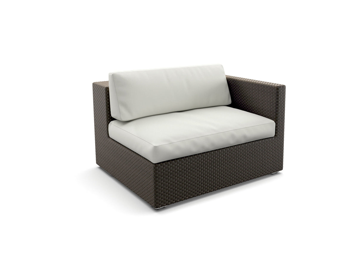 Dedon Lounge Left Module, Coussins non inclus Java 018 