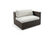 Dedon Lounge Left Module, Coussins non inclus Java 018 