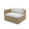 Dedon Lounge Right Module, Coussins non inclus Bleach 066 