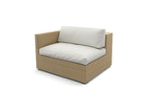 Dedon Lounge Right Module, Coussins non inclus Bleach 066 