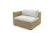 Dedon Lounge Right Module, Coussins non inclus Bleach 066 