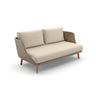 Dedon Mbarq 3-seater / Canapé 3 places, Coussins non inclus Chestnut 151 